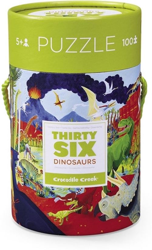 100 PC PUZZLE/DINOSAURS