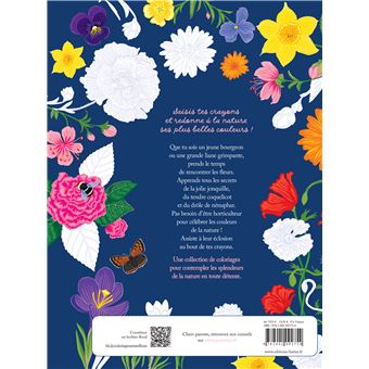 Les coloriages dans la nature - Les fleurs