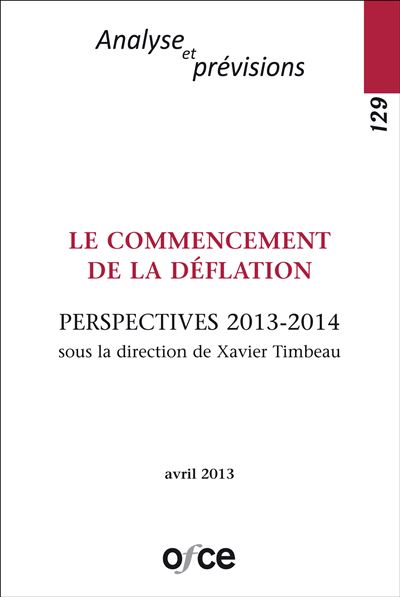 N°129 - Le commencement de la déflation