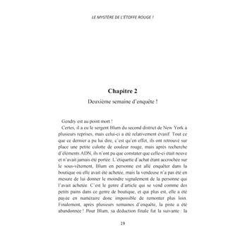 Le mystère de l'étoffe rouge !