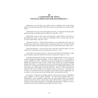 Étude sur la nature du Christ