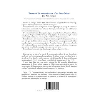 Tentative de reconstitution d'un Paris-Dakar