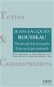 Principes du droit de la guerre – Écrits sur la paix perpetuelle
