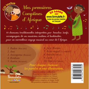 Mes premieres Comptines d'Afrique