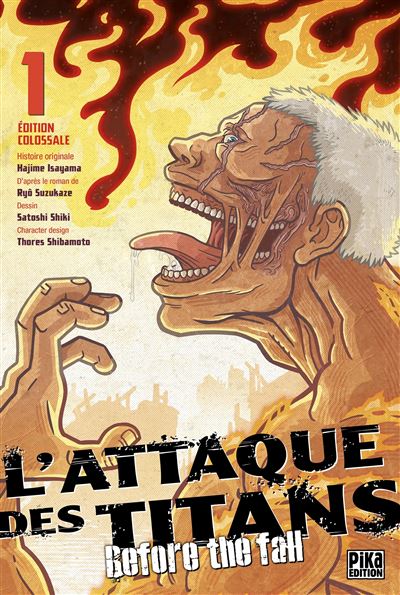 L'Attaque des Titans - Before the Fall - Édition colossale - Tome 01 (2023)