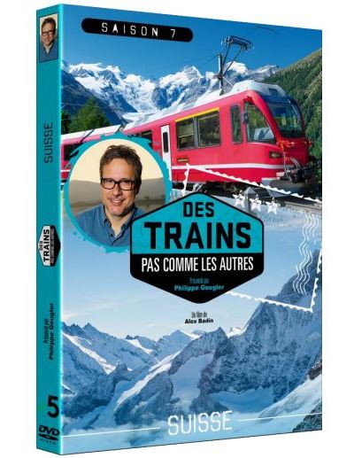 Des trains pas comme les autres : La Suisse Saison 7 DVD