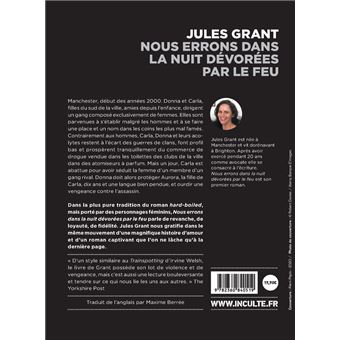 Nous errons dans la nuit dévorées par le feu