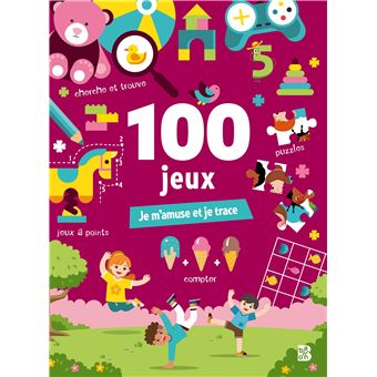 100 jeux mini - Je m'amuse et je trace