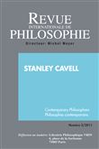 Revue internationale de philosophie 256 (2-2011) stanley cavell