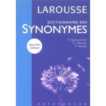 Dictionnaire Des Synonymes - Broché - Emile Genouvrier, Claude Désirat ...