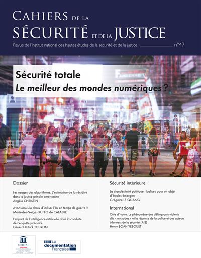 Cahiers de la sécurité et de la justice