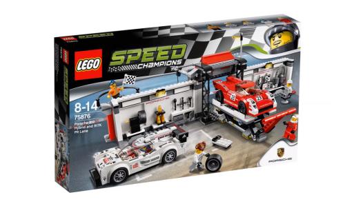 Lego® Speed Champions 75876 Le Stand De La Porsche 919 Hybrid Et 917K