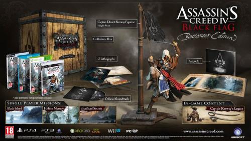 Assassin's Creed 4 Black Flag Buccaneer PC + Figurine