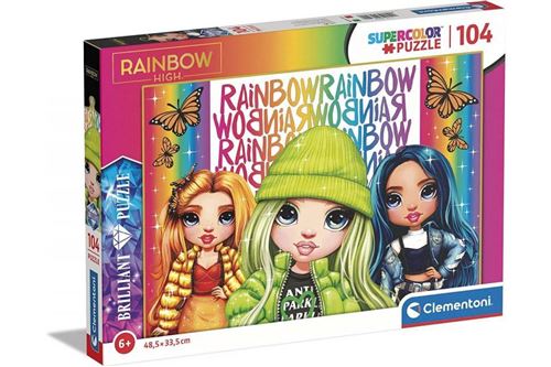RAINBOW HIGH - BRILJANT PUZZLE 1 (104 STUKJES)
