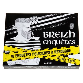 Breizh enquêtes - 16 enquêtes policières à résoudre seul ou entre amis