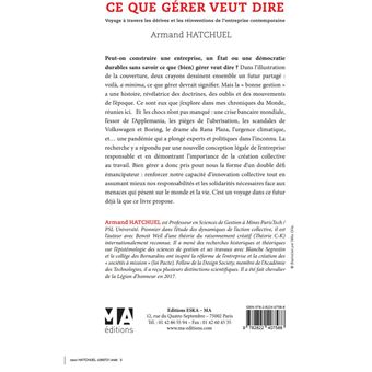 Ce que gérer veut dire