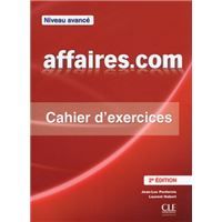 Affaires.com avance cahier d'exercices 2ed