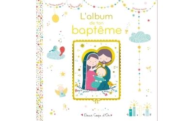 L'album de mon baptême - livre avec icône sur bois