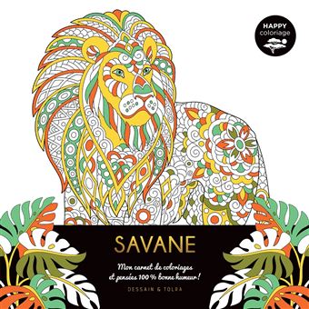 Happy coloriage - Savane