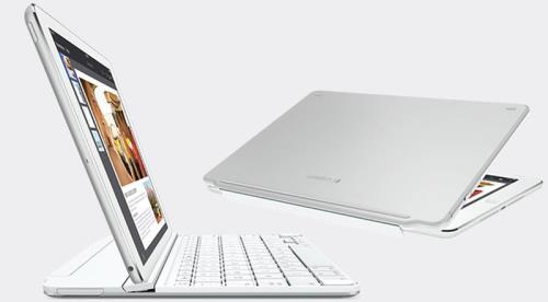 Coque Clavier Ultrathin pour iPad Air 2, Argent