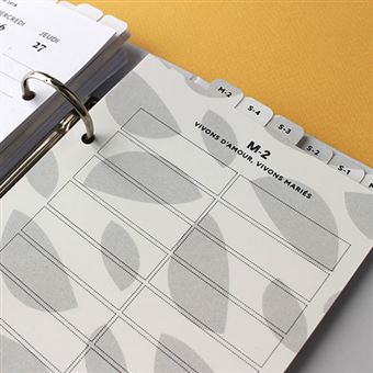 L'agenda mariage