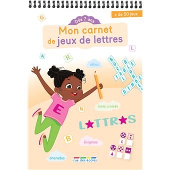 Mon carnet de jeux de lettres