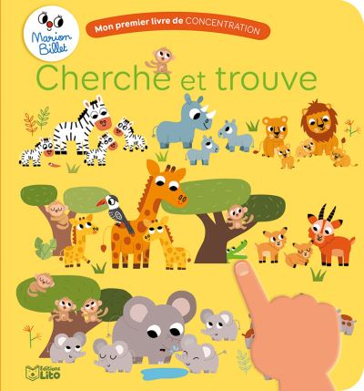 Mon premier livre de concentration cherche et trouve