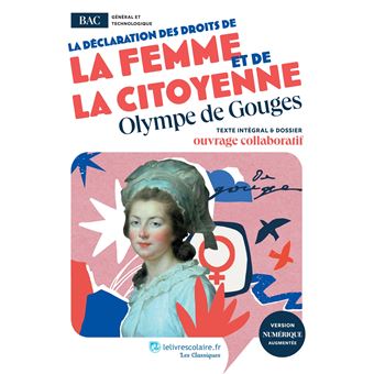 Déclaration des droits de la femme et de la citoyenne, Olympe de Gouges