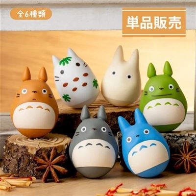 Assortiment de 6 figurines Mon voisin Totoro Ghibli Totoro 01