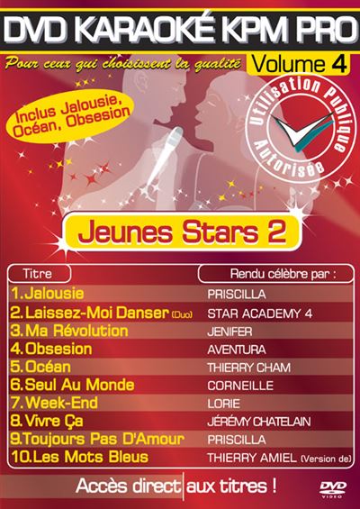 Karaoké KPM pro volume 4 - Jeunes stars 2