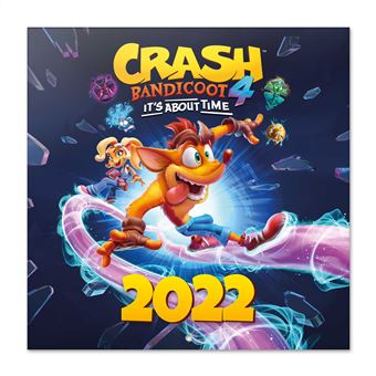 Calendrier mural 2022 Crash Bandicoot