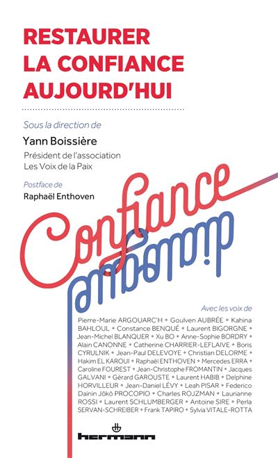 Restaurer la confiance aujourd'hui - Raphaël Enthoven - broché