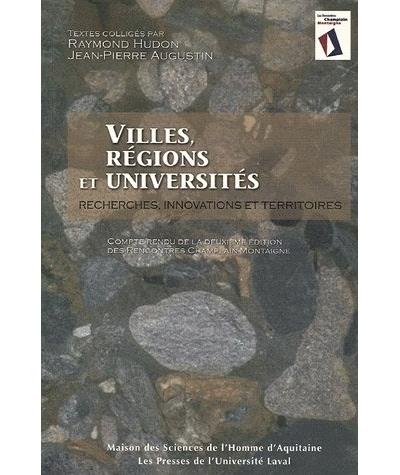 Villes, régions et universités