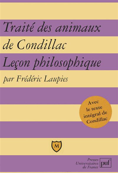 Traité des animaux de Condillac