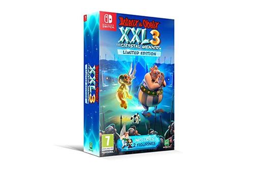 Asterix y obelix xxl 3 the crystal menhir limited edition nintendo switch