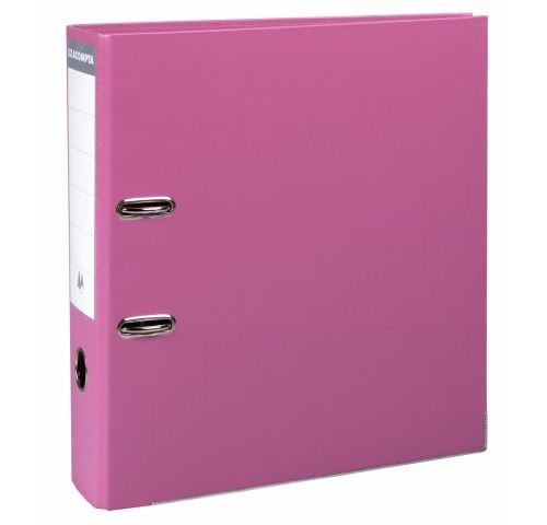 EXA ORDNER PVC MET. RAND D80 A4 PASTEL ROZE