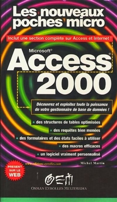 Access 2000 (poche-micro) -  Michel Martin - Poche