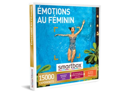 Coffret cadeau Smartbox Émotions au féminin