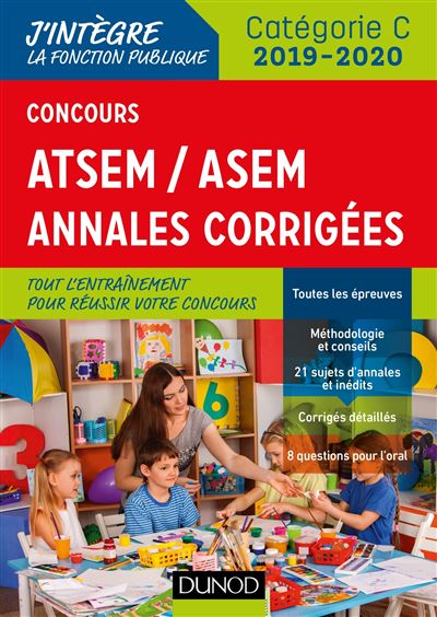 Concours atsem/asem annales corrigees concours 2019-2020