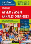 Concours ATSEM/ASEM - Annales corrigées - Concours 2019-2020