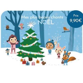 Mes plus beaux chants de Noël LIVRE CD