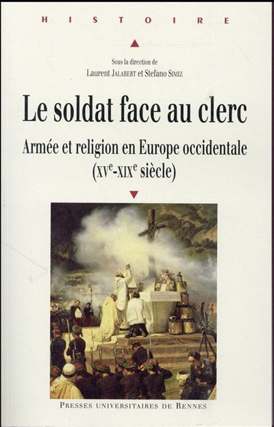 Soldat face au clerc