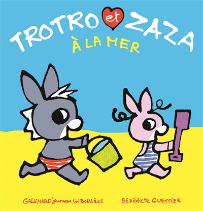 Trotro et Zaza à la mer