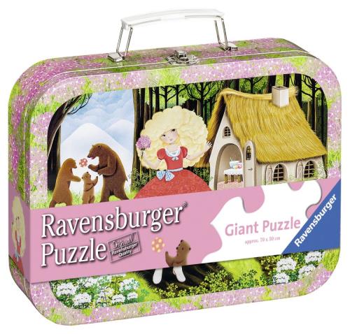 Puzzle 60 Pièces Ravensburger Boucle D'Or Valise Métal