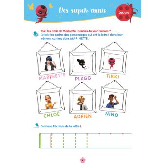 Miraculous - De la Moyenne à la Grande Section - Cahier de vacances 2023