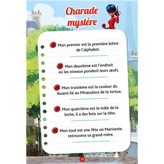 Miraculous - Jeux de vacances 2022 - Du CP au CE1