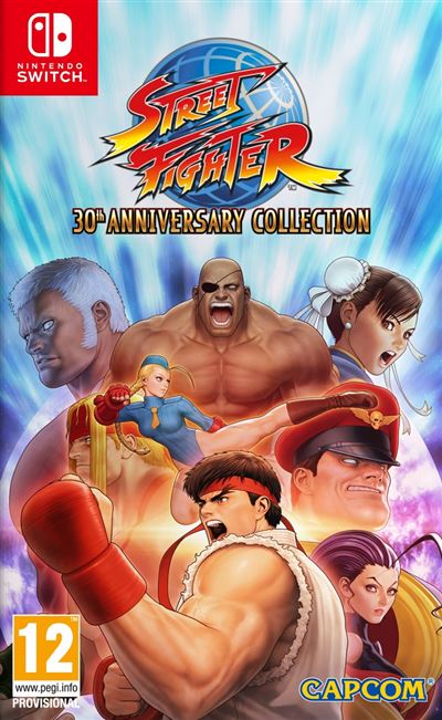 STREET FIGHTER 30TH ANNIVERSARY COLLECTION MIX SWITCH
