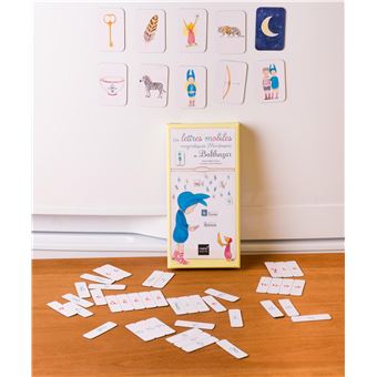 Coffret Les lettres mobiles magnétiques Montessori de Balthazar