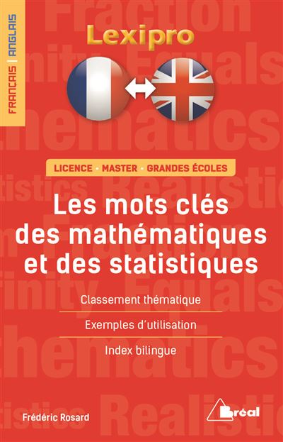 Les mots clés des mathématiques