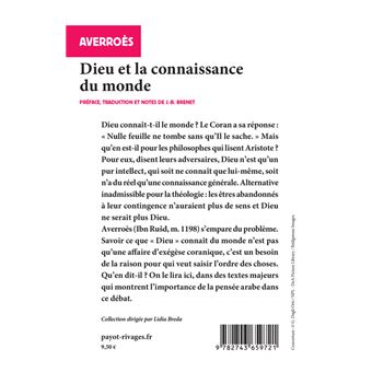 Dieu et la connaissance du monde